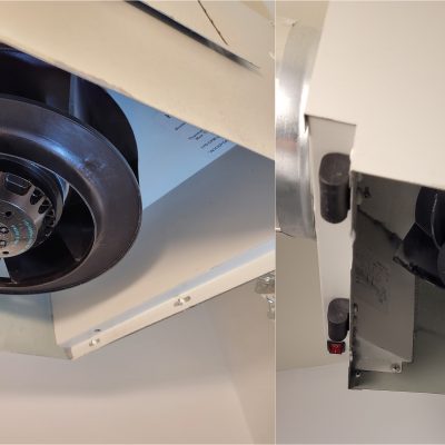 Broken Dryer Booster Fan Blades