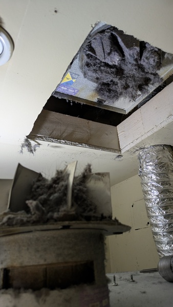 Old Dryer Booster Fan
