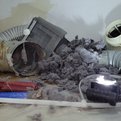 Home 5 Dryer booster fan mess